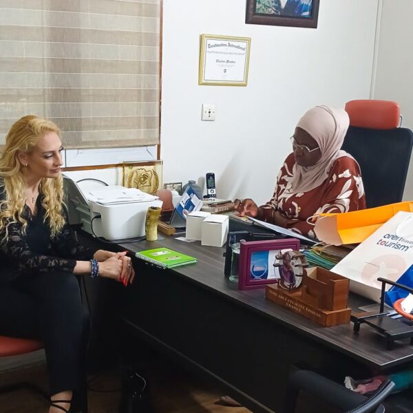 REUNION AVEC MORAN SHAMIR, REPRESENTANTE de Aren Tourism (Agence de voyages basée en Turquie.